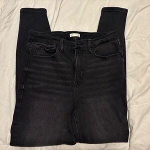 GOOD AMERICAN BLACK SKINNY JEANS